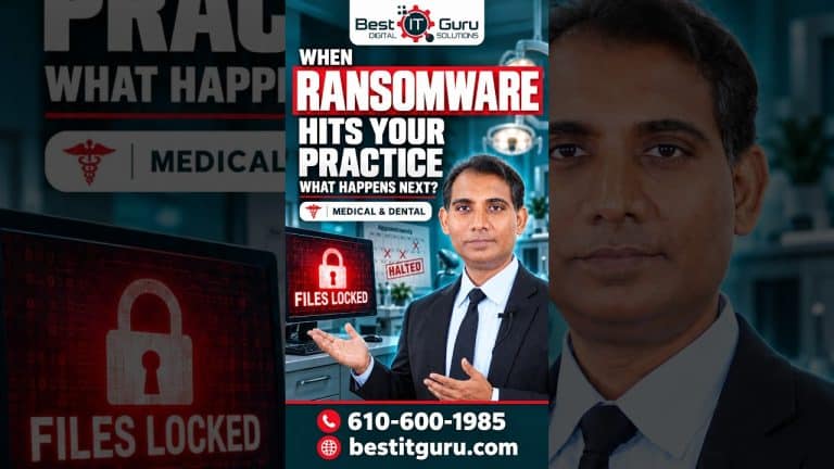 What actually happens when ransomware hits a medical or dental practice?
